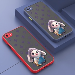 เคสซิลิโคนนิ่ม ลายการ์ตูนกระต่าย กันตก สําหรับ IPhone XS Max X XR 6 6S 7 8 Plus + SE 2020