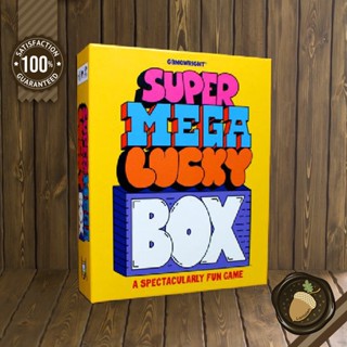 Super Mega Lucky Box บอร์ดเกมแท้ คู่มือภาษาอังกฤษ