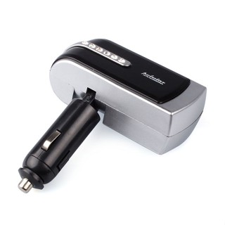 อุปกรณ์รถยนต์ Car Charger ช่องขยายจุดบุหรี่ภายในรถยนต์ 2 ช่องพร้อม USB 2 ช่อง