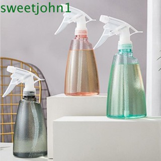 SWEETJOHN 500ml Refillable Bottles Women Hairdressing Empty Bottles Spray Bottle PP Transparent Men Household PET Plant Water Sprayer Hair Style Tools/Multicolor