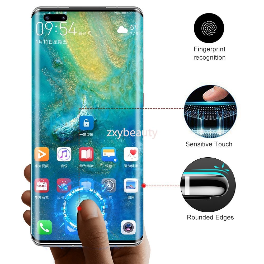 2in1 ฟิล์มกระจกนิรภัยกันรอยหน้าจอ ทรงโค้ง สําหรับ Honor Magic 6 5 Pro 5G Magic 5Pro Magic5 Lite 5 Ultimate Magic6 6Pro Magic6Pro - รูปที่ 3