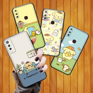 เคสโทรศัพท์มือถือแบบนิ่ม ลายปอมปอมปอม สําหรับ ไอโฟน XR X XS Max SE 5 5S 6 6Plus 6s 6sPlus 7 7Plus 8 8Plus H7h88