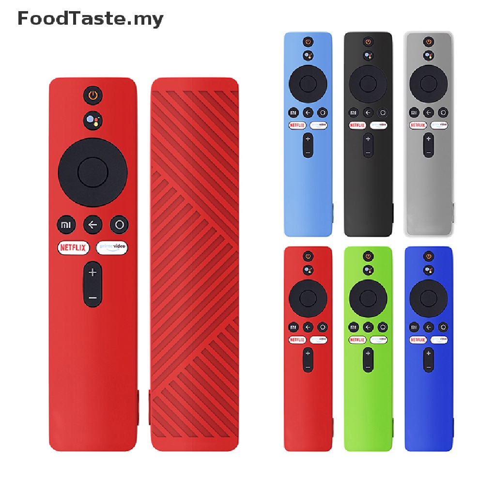 Foodtaste เคสซิลิโคน แบบนิ่ม สําหรับรีโมตคอนโทรล Xiaomi Mi Box S