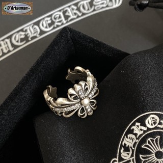 {Boutique พร้อมส่ง} แหวนโลหะทองเหลือง ชุบทอง รูปดอกไม้ สไตล์โบราณ หรูหรา คุณภาพสูง แฟชั่นเรโทร สําหรับผู้หญิง JZ017 2023