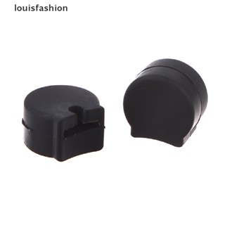 Lfth แผ่นยางรองนิ้วหัวแม่มือ คลาริเน็ต สีดํา 2 ชิ้น