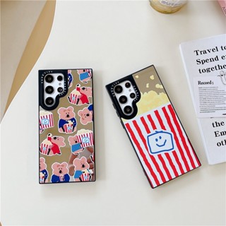 CASETIFY เคสโทรศัพท์มือถือ TPU กันกระแทก ลายหมี พริกไทย สําหรับ Samsung Galaxy s23 Ultra s23 Plus s23+ S22 Ultra