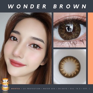 🔥คอนแทคเลนส์✨ขนาดบิ๊กอาย✨ Wonder (Montra)