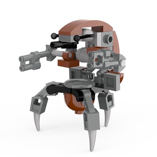 Star Wars系列Destroyer droid/Droideka拼装积木益智玩具套装 兼容乐高