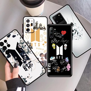 เคสโทรศัพท์มือถือ ซิลิโคน TPU กันกระแทก ลายทีม BTS สําหรับ Samsung A02S A11 A12 4G 5G A20 A30 A20S