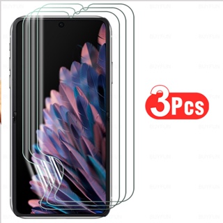 3pcs for Oppo Find N2 Flip 5G CPH2437 Front Hydrogel Film Screen Protector