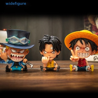 โมเดลฟิกเกอร์อนิเมะ ONE PIECE Sitg Big Head ขนาด 9 ซม. ของเล่นสําหรับเด็ก