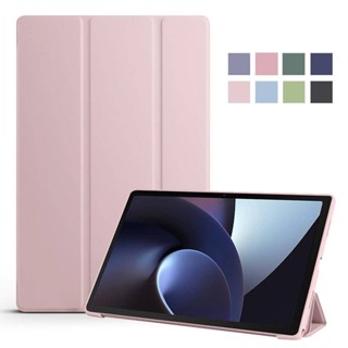 เคสหนัง PU นิ่ม ฝาพับสามทบ ตั้งได้ สําหรับ OPPO Pad Air 11 10.36 นิ้ว