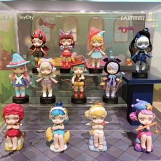 【ของแท้ พร้อมส่ง】toycity LAURA ชุดกล่องสุ่ม รูปหมาป่าน่ารัก ซ่อนได้ 12 แบบ 2 ชิ้น