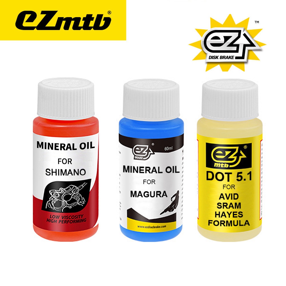 Newboler Ezmtb น้ํามันเบรกไฮดรอลิค 60 มล. สําหรับจักรยานเสือภูเขา SHIMANO SRAM MAGURA Avid Tektro Series