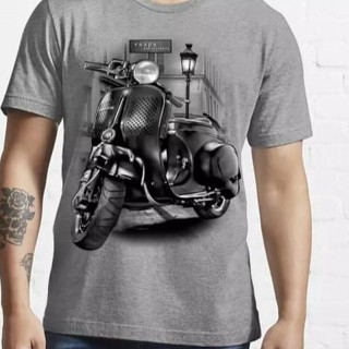 ขาย&lt; ใหม่ VESPA เสื้อยืด สําหรับผู้ชาย ✯（S-5XL）