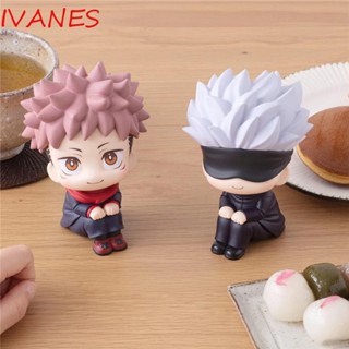 ฟิกเกอร์ Ivanes Collectible Action Figure สําหรับตกแต่ง Gojo Satoru Jujutsu Kaisen