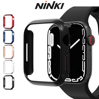 Ninki เคสนาฬิกาข้อมือ PC แบบแข็ง สําหรับ Apple Watch Series 8 7 6 SE 5 45 41 มม. 40 มม. 44 มม. iWatch 7 6 SE 5 4 41 มม. 45 มม. 40 มม. 44 มม.