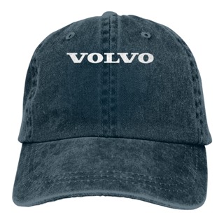 หมวกเบสบอล หมวกแก๊ป ลายโลโก้ Volvo สามารถปรับได้ เหมาะกับของขวัญวันพ่อ