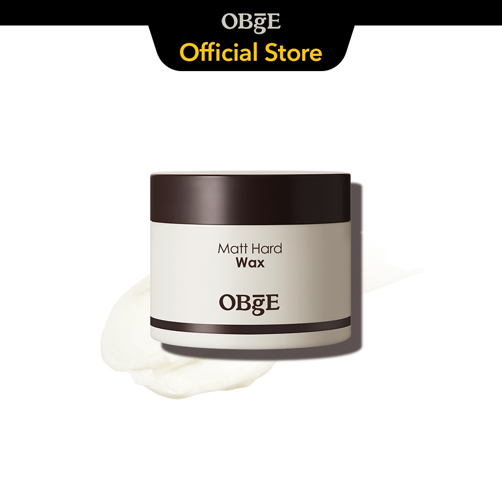 [OBgE Official] Matt Hard Wax, Hair Wax for Styling and All-Day Hold, Hair Nourishing Biotin for Protection and Hydration (Size 150 ml / 5.07 fl.oz)