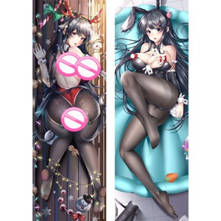 ปลอกหมอน ลายการ์ตูนอนิเมะ Sakurajima Mai Dakimakura Rascal Does Not Dream Of Bunny Girl Senpai สําหรับตกแต่งบ้าน