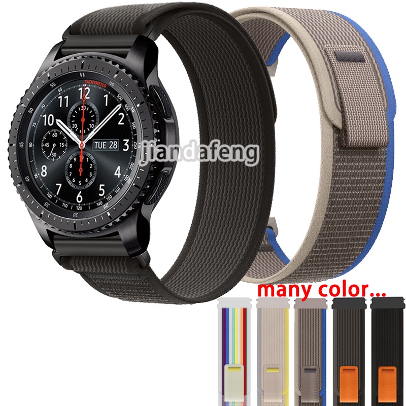 สายนาฬิกาข้อมือไนล่อน สําหรับ Samsung Gear S3 Frontier Classic