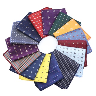 Zonfaz ผู ้ ชายน ่ ารัก Hankerchief การ ์ ตูนรูปแบบผ ้ าไหมก…