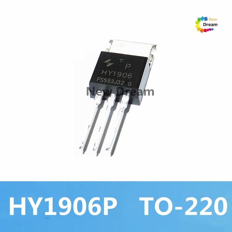 HY1906 ใหม่ 5 ชิ้น HY1906P MOS FET TO-220 130A 65V ทรานซิสเตอร์สําหรับเชื่อม pxc11