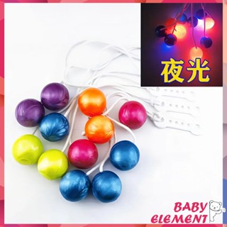 【รุ่นปรับปรุง】ลูกบอลเขย่า สุ่มสี พร้อมไฟ LED PTO-CLACKERS Tide Play ของเล่นเพื่อความปลอดภัย สําหรับเด็ก