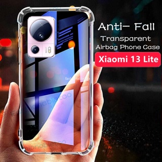 เคสโทรศัพท์มือถือ ซิลิโคน กันกระแทก ป้องกันเลนส์กล้อง สี่มุม สําหรับ Xiaomi 13 Lite 13 pro 13 Ultra 13lite 13pro 13lite 13pro 13Ultra