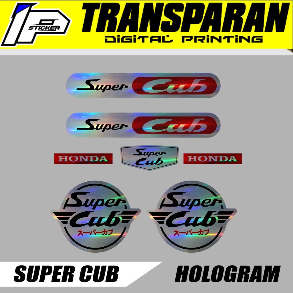 HONDA SUPER CUB C50 C70 C90 PASSPORT MOTORCYCLE STRIPING DECAL STICKER 1