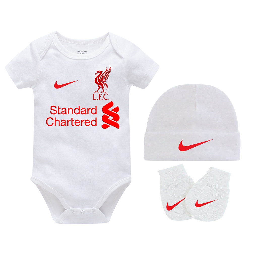 Lfc ชุดรอมเปอร์ และถุงมือ สําหรับเด็กทารก 14CA