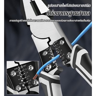 คีมปากจระเข้อเนกประสงค์ มีความแข็งสูง GeeGobuy