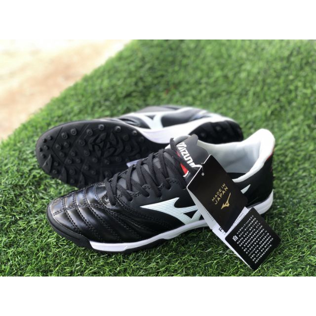 อCod พร้อมส่งรองเท้าฟุตบอล100ปุ่ม Mizuno Neo - Black / White