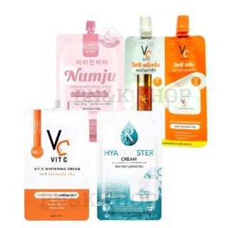 💥พร้อมส่ง | ถูก | ของแท้💯 ครีมซอง ไฮยาบูทเตอร์ครีม HYA Booster VC Craemครีมซอง นัมจูซอง Numju แบบซอง