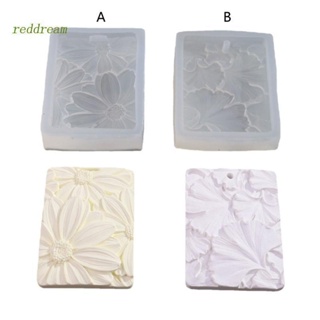 Redd แม่พิมพ์ซิลิโคนเรซิ่น รูปหินยิปซั่ม สําหรับทําสบู่ DIY