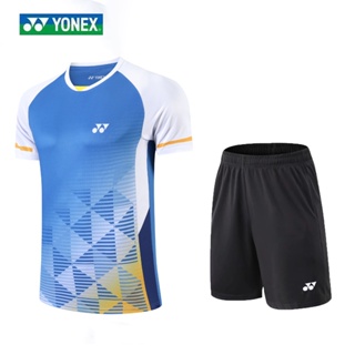 Yonex Badminton Jersey 2023 ใหม่ล่าสุด เสื้อยืดลําลอง สําหรับผู้ชาย ผู้หญิง แขนสั้น คอกลม สไตล์สปอร์ต