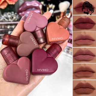 Love Mousse Valentines Day Mist ลิปสติกแฟชั่น กันน้ํา สีน้ําตาล