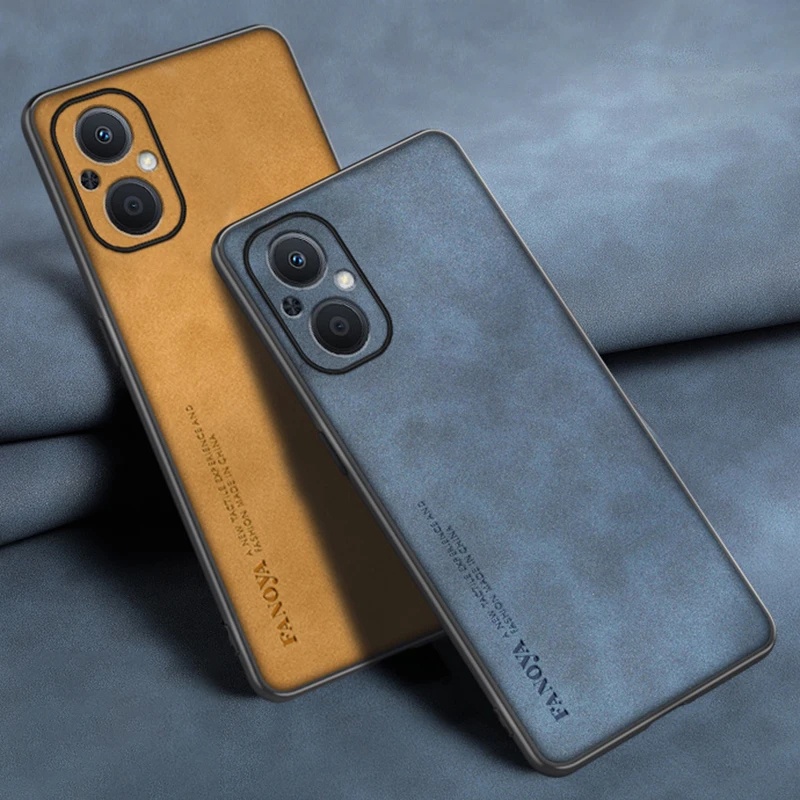 สําหรับ OPPO Reno 7 Z / 7 Lite / 8 Lite / 8 Z 5G กันกระแทก PU Vintage หนัง Hybrid กันชนกรณี