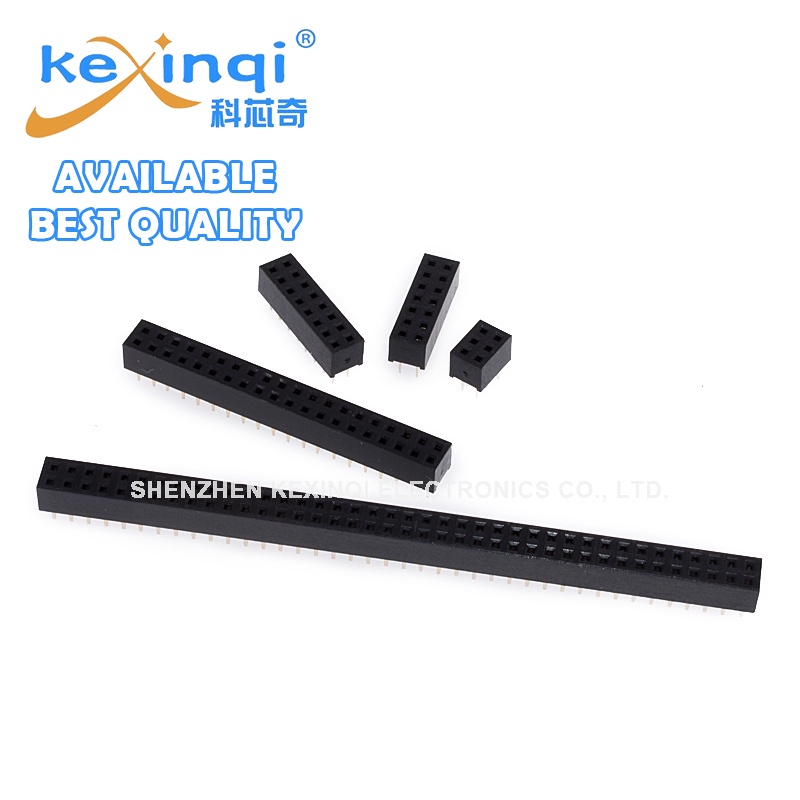 10PCS 2 มม.คู่แถวหญิง 2.0 มม.PCB Board Tolerance psitions 2 * 2P 3P 4P 5P 6P 7P 8P 10P 20P 40P Pin H