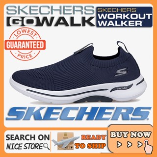 [SIZE39-48]] Skechers_ GO-WALK รองเท้าผ้าใบลําลอง กันลื่น ระบายอากาศ สําหรับผู้ชาย