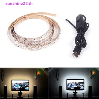 DOUSUN DC 5V USB LED Strips 2835 5050 Warm White RGB Tira LED Strip Light TV Background Lighg 1M DIY Flexible LED Light TH