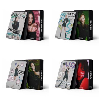 Blackpink 2023 Vogue LISA ROSE JENNIE JISOO โฟโต้การ์ด อัลบั้ม BLACK PINK Born PINK World Tour Shut Down &amp; PINK VENOM &amp; Ready For Love &amp; 2022 Welcoming Collection Lomo Card