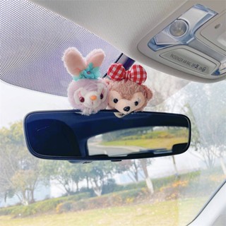 Car Decoration Rearview Mirror Rearview Mirror Car Center Console Display Screen Car Interior Ornaments Cute Doll Pendant VTfu