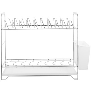 ชั้นวางจานสแตนเลส ขนาดใหญ่ สําหรับตากจาน