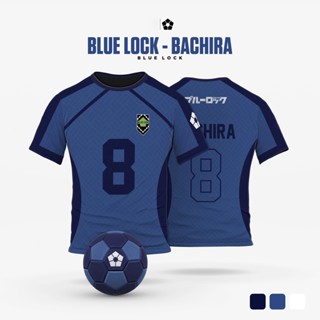 เสื้อยืด พิมพ์ลายการ์ตูนอนิเมะ Blue Lock สําหรับผู้ชาย