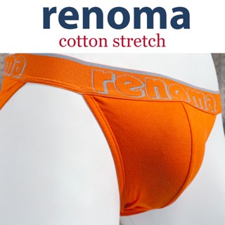 กางเกงในชาย | Renoma รุ่น Cotton Stretch ทรง tanga เซ็กซี่ในแบบผู้ชาย ผ้าฝ้ายนุ่มมาก แห้งไวไม่อับชื้น สีสวยกระชากใจสุดๆ