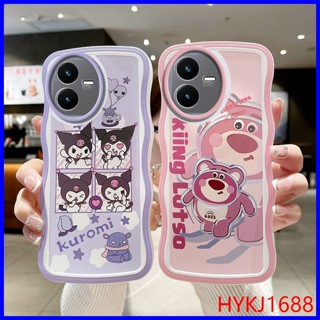 เคส Vivo Y22 เคส Vivo Y22S 2022 เคสโทรศัพท์มือถือแบบนิ่ม tpu ลายหยัก สําหรับ TY