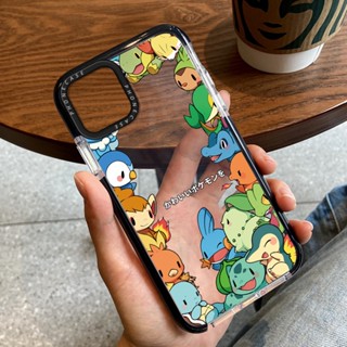 เคสโทรศัพท์มือถือ ซิลิโคนนิ่ม ใส หนา กันกระแทก ลายการ์ตูนโปเกม่อน สําหรับ iPhone 14 13 12 Mini 11 Pro Max XR X XS 7 8 SE 2020