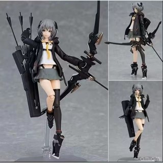 โมเดลฟิกเกอร์ PVC อนิเมะ Figma Heavily Armed High School Girls Figure 396 436 422 485 Max ของเล่นสําหรับเด็ก