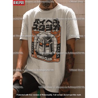 เสื้อยืด Unisex รุ่น Video Club Osaka T-Shirt สวยใส่สบายแบรนด์ Khepri 100%cotton comb ระวังของปลอม!S-5XL